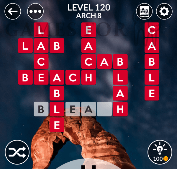 Wordscapes Level 1 Answers All Modes Games For Cats