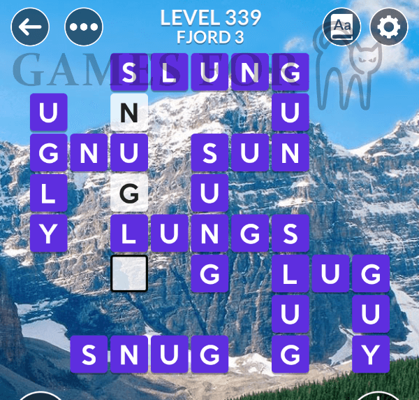 Wordscapes Level 339 Answers All Modes Games For Cats