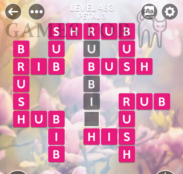Wordscapes Level 4 Answers All Modes Games For Cats